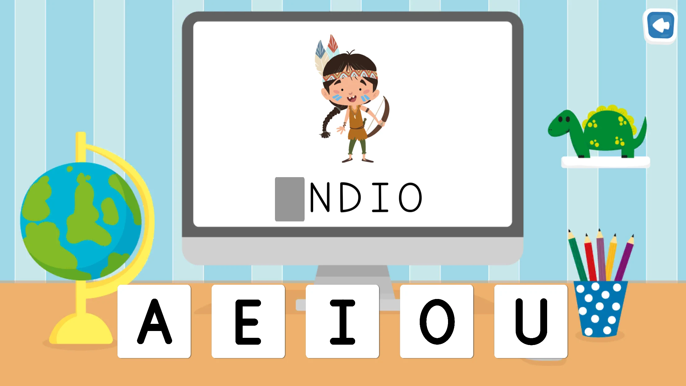 Vowels for children 3 5 years screenshot