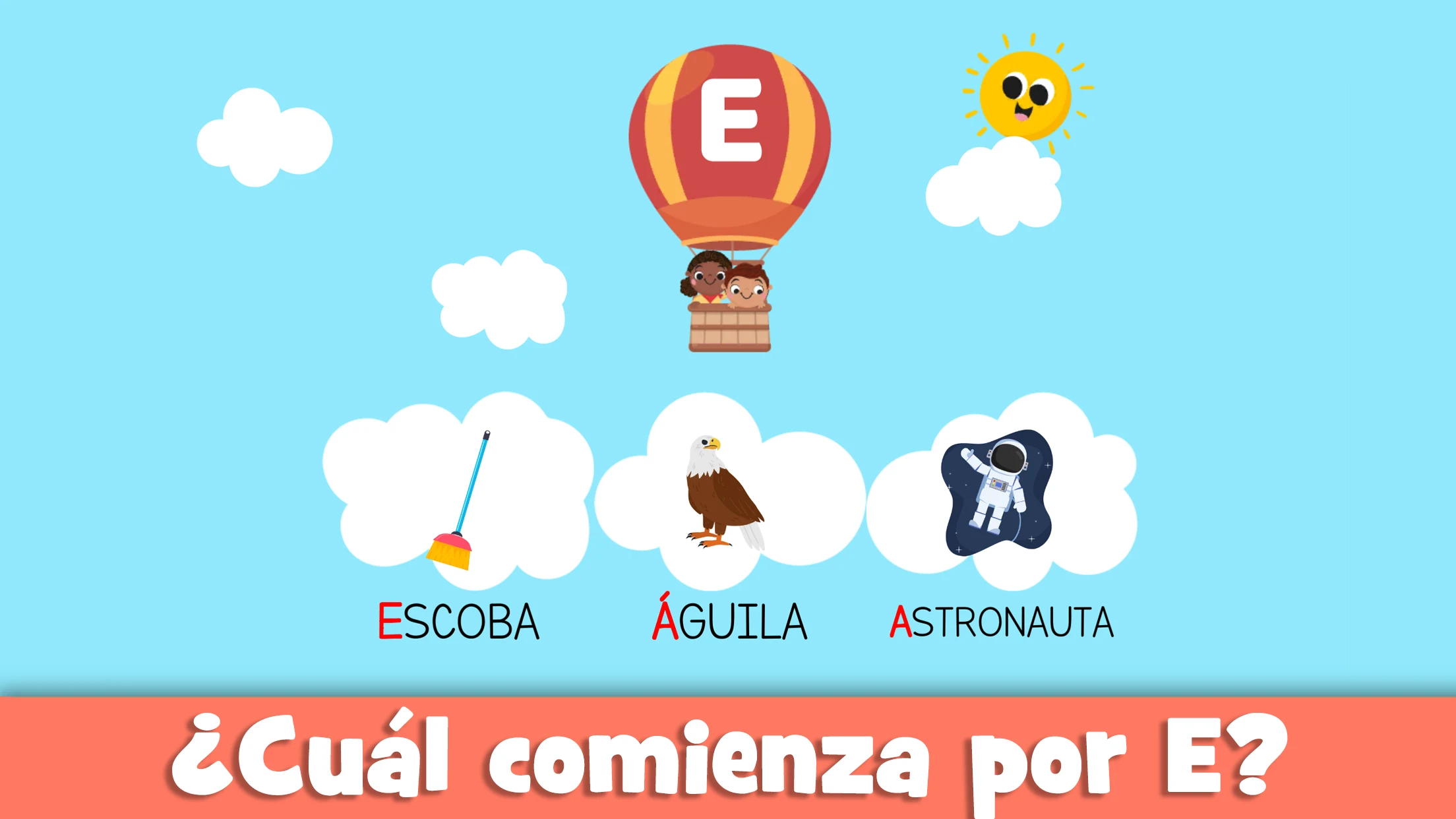 Vowels for children 3 5 years screenshot
